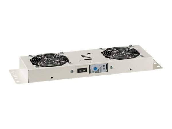 EFB-Elektronik BASIC - Lüftungseinheit - oben - Rack montierbar - weiß, RAL 9010