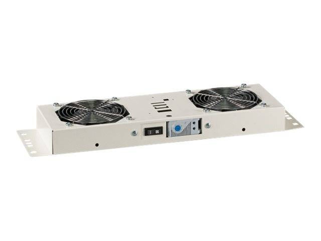 EFB-Elektronik BASIC - Lüftungseinheit - oben - Rack montierbar - weiß, RAL 9010-0