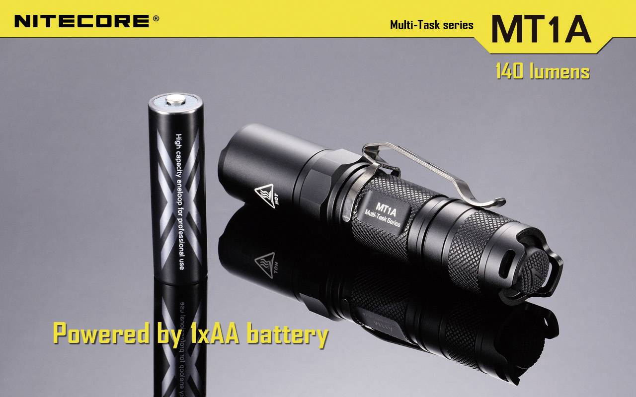 Nitecore MT1A LED Taschenlampe CREE XP-G2 R5 180 Lumen-9
