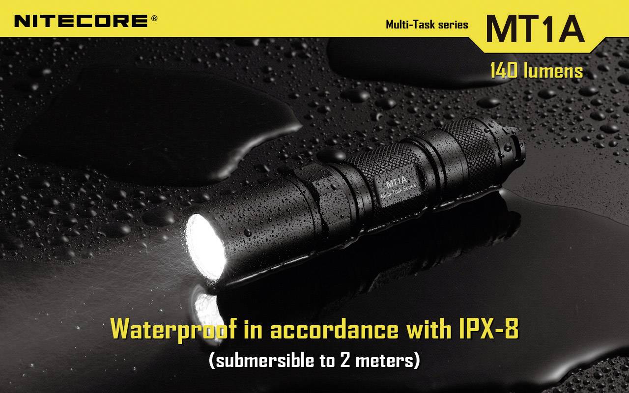 Nitecore MT1A LED Taschenlampe CREE XP-G2 R5 180 Lumen-10
