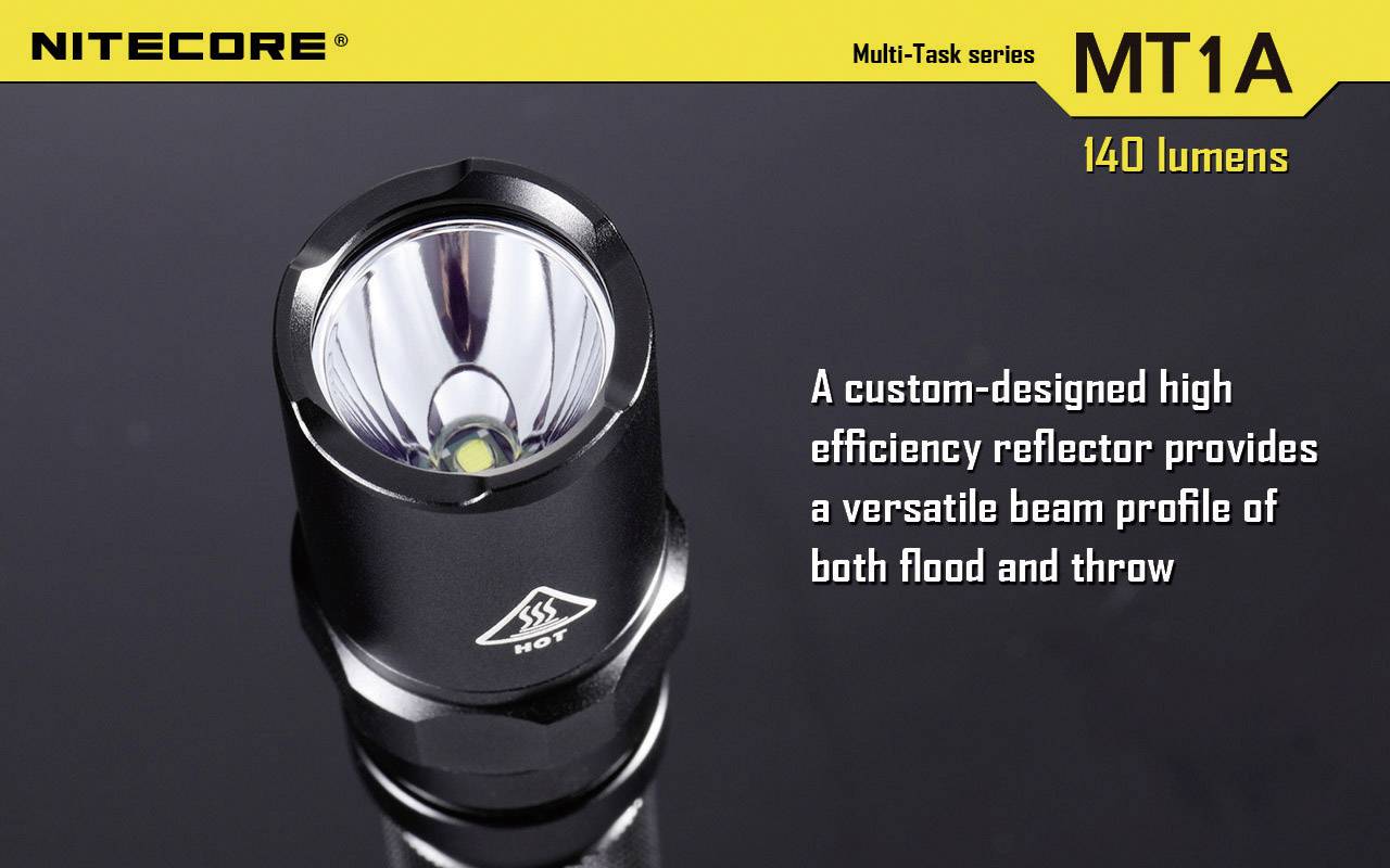 Nitecore MT1A LED Taschenlampe CREE XP-G2 R5 180 Lumen-15