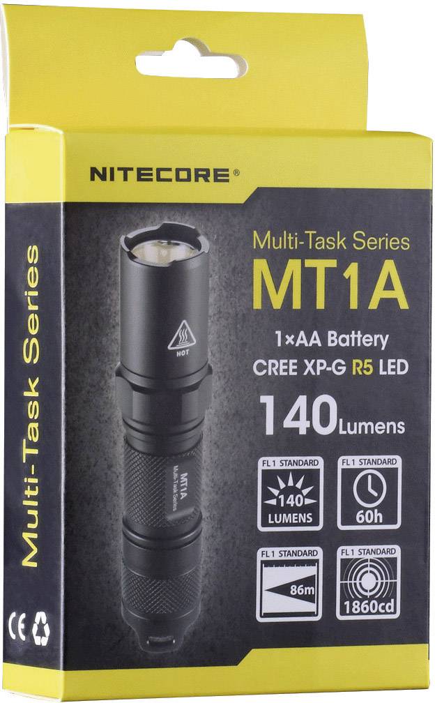 Nitecore MT1A LED Taschenlampe CREE XP-G2 R5 180 Lumen-19
