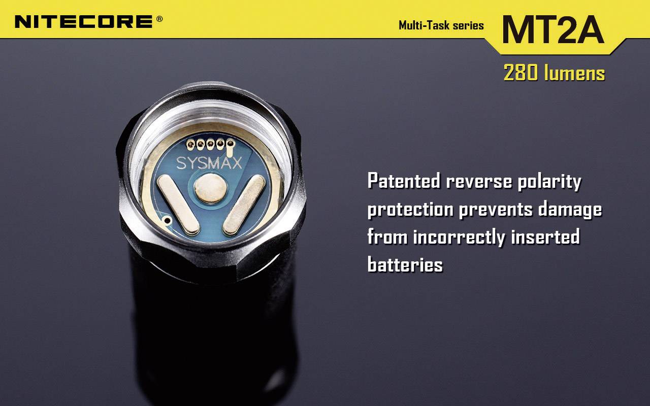 Nitecore MT2A LED Taschenlampe CREE XP-G2 R5 345 Lumen-12