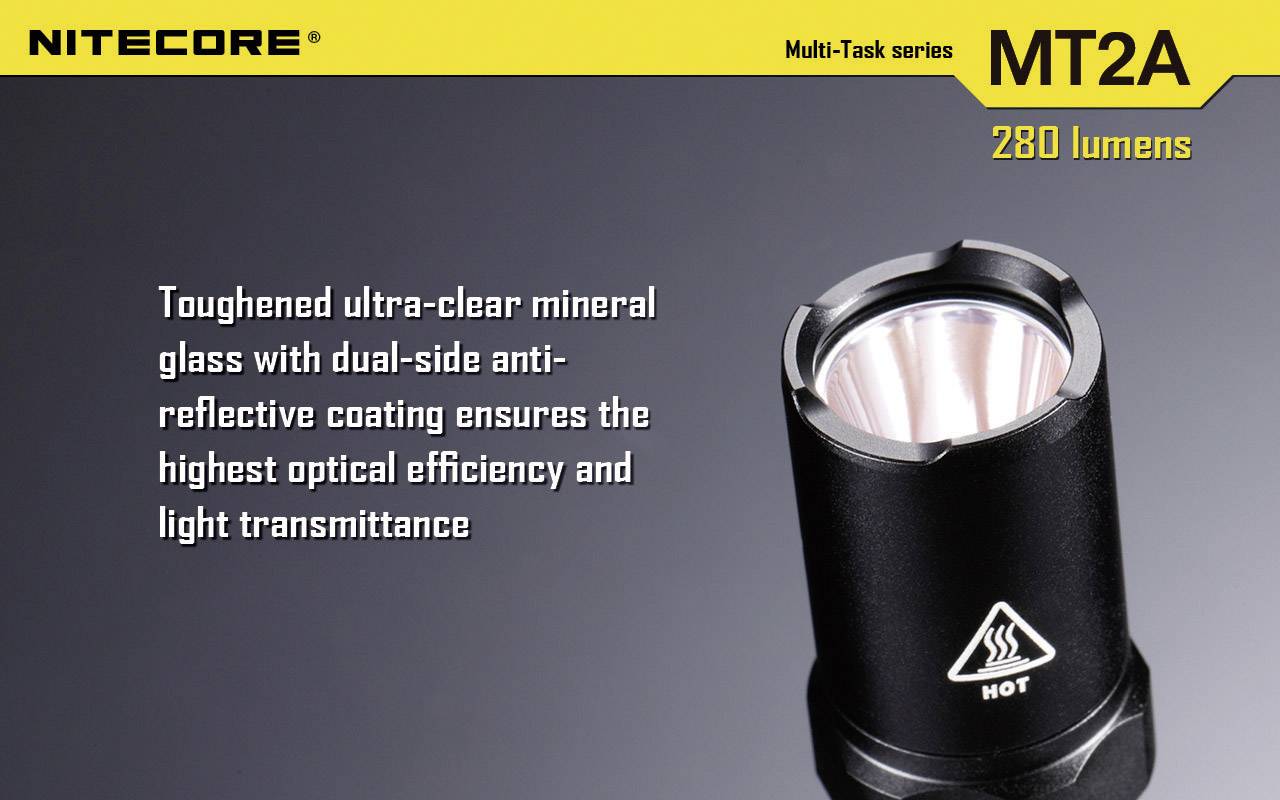 Nitecore MT2A LED Taschenlampe CREE XP-G2 R5 345 Lumen-13