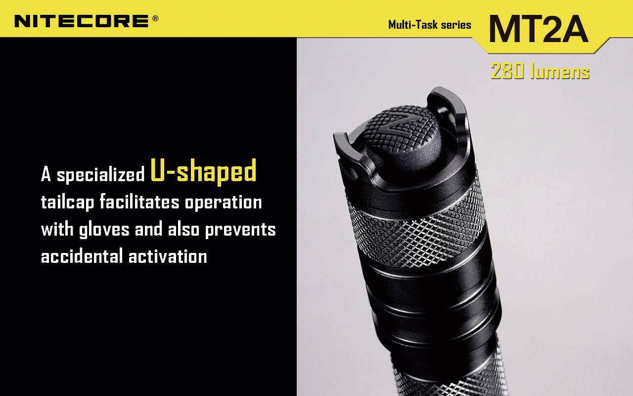 Nitecore MT2A LED Taschenlampe CREE XP-G2 R5 345 Lumen-14