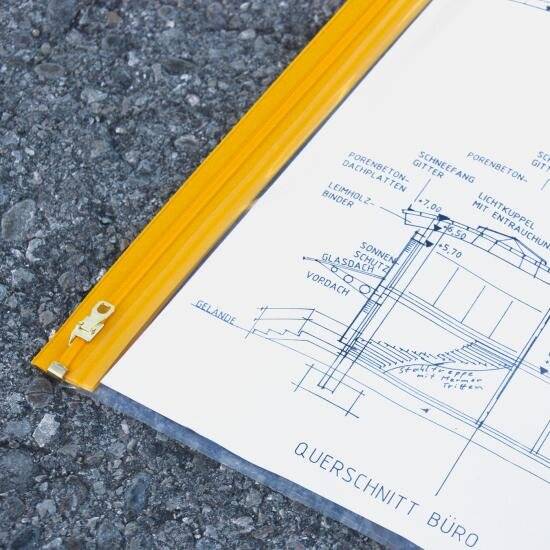 Planschutztasche für DIN A1 - 650 x 900 mm - Planschutzhülle-7
