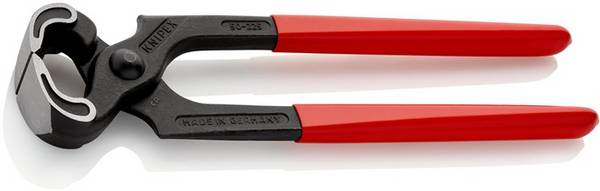 KNIPEX 50 01 225 Kneifzange DIN ISO 9243 Gesamtlänge 225 mm  Griffart mit Kunsts