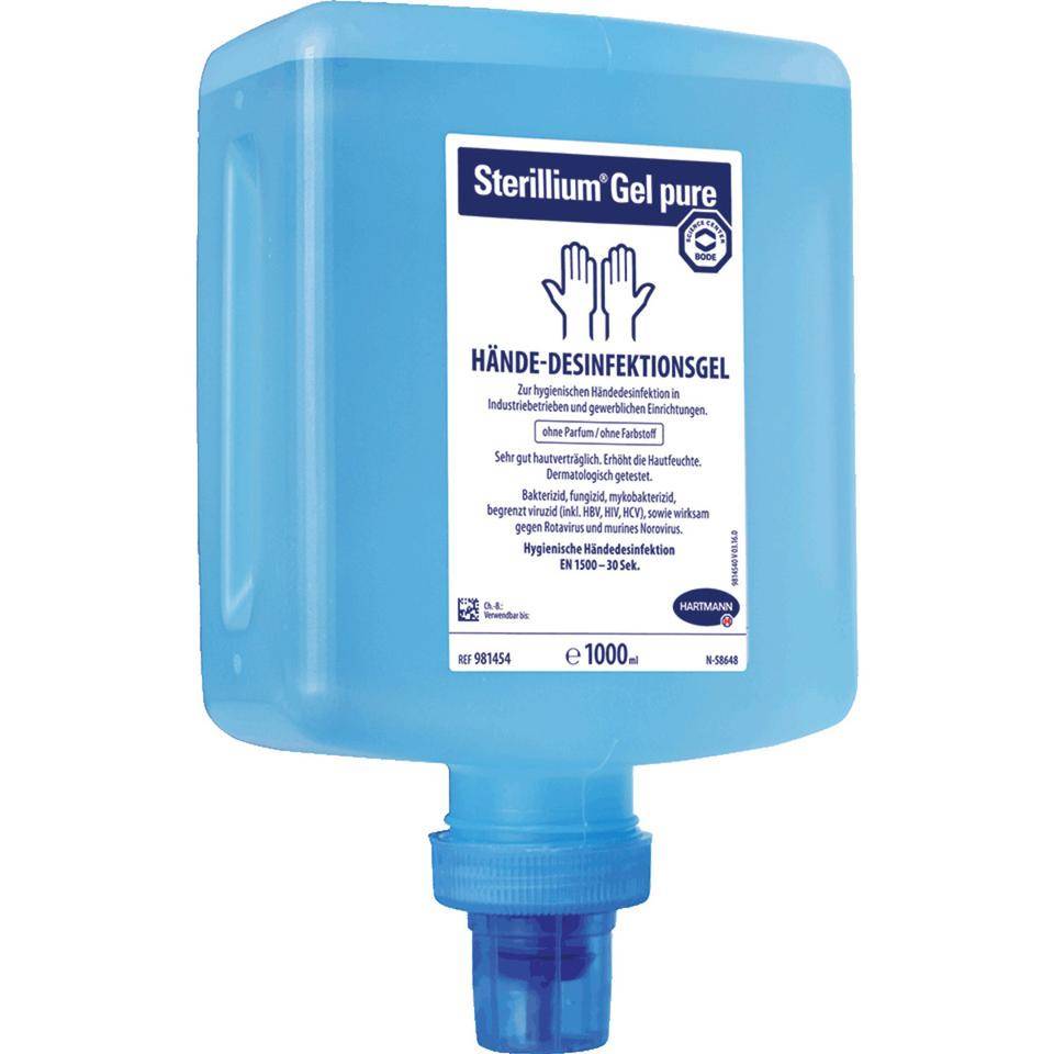 HARTMANN Sterillium® Gel pure, für Spender CleanSafe, 1000ml/Kopfflasche-0