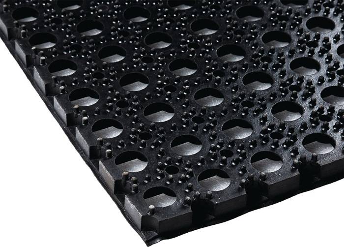 Gum.Ringmatte B.0,8m L.1,2m D.22mm schwarz NR/SBR o.Gewebeeinlage-1