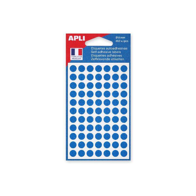 APLI Markierungspunkte, Durchmesser: 8 mm, rund, blau-0