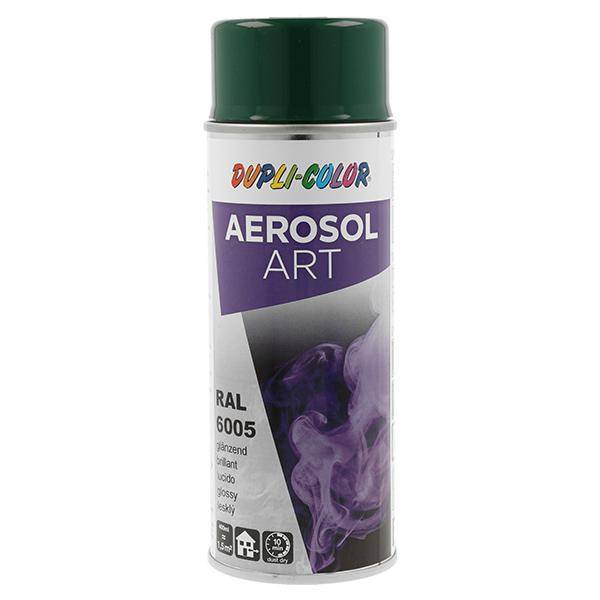 Buntlackspray AEROSOL Art moosgrün glänzend RAL 6005 400ml Spraydose-0