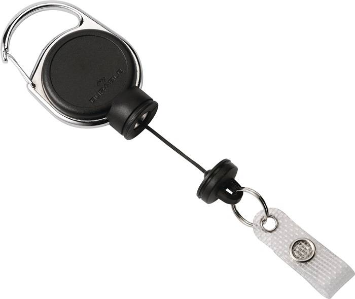 Durable Hunke & Jochheim GmbH & Co. KG Ausweishalter ext.Stark-mit Druckknopfschlaufe Band-L.600mm schwarz DURABLE 83290