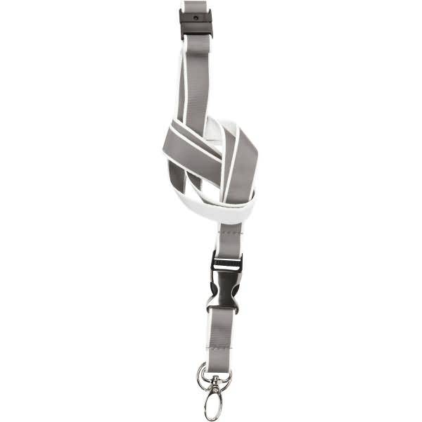 Umhängeband reflektierend 20mm weiß VE=10 Stück-1