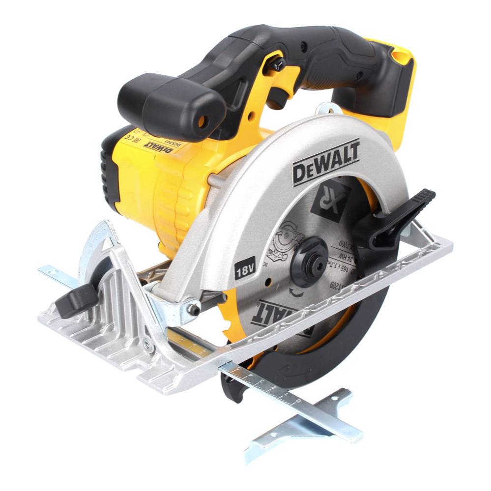DeWalt DCS 391 N Akku Handkreissäge 18 V 165 mm + Sägeblatt - ohne Akku, ohne Ladegerät-1