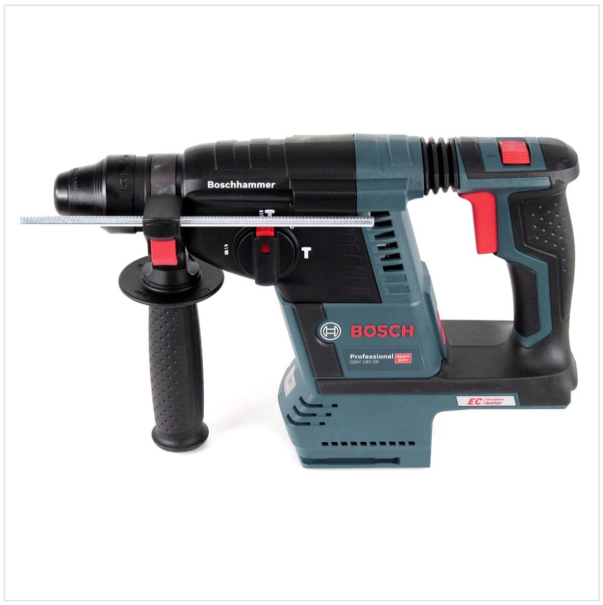 Bosch GBH 18V-26 Akku Bohrhammer 18V 2,6J brushless SDS-Plus + 1x Akku 5,0 Ah + L-Boxx - ohne Ladegerät-3