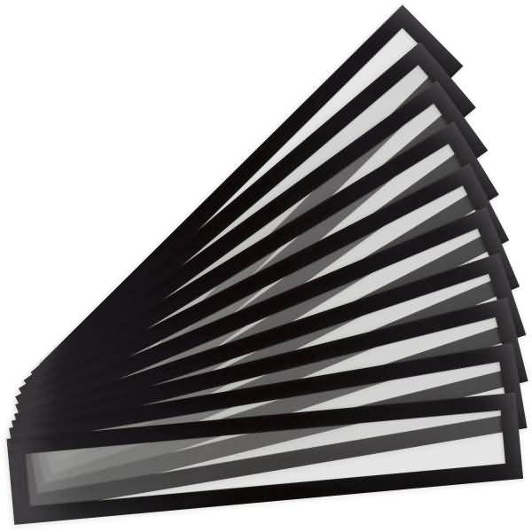 Info-Rahmen Magneto Solo Pro Überschrift 75x440mm VE=10 Stück schwarz-0