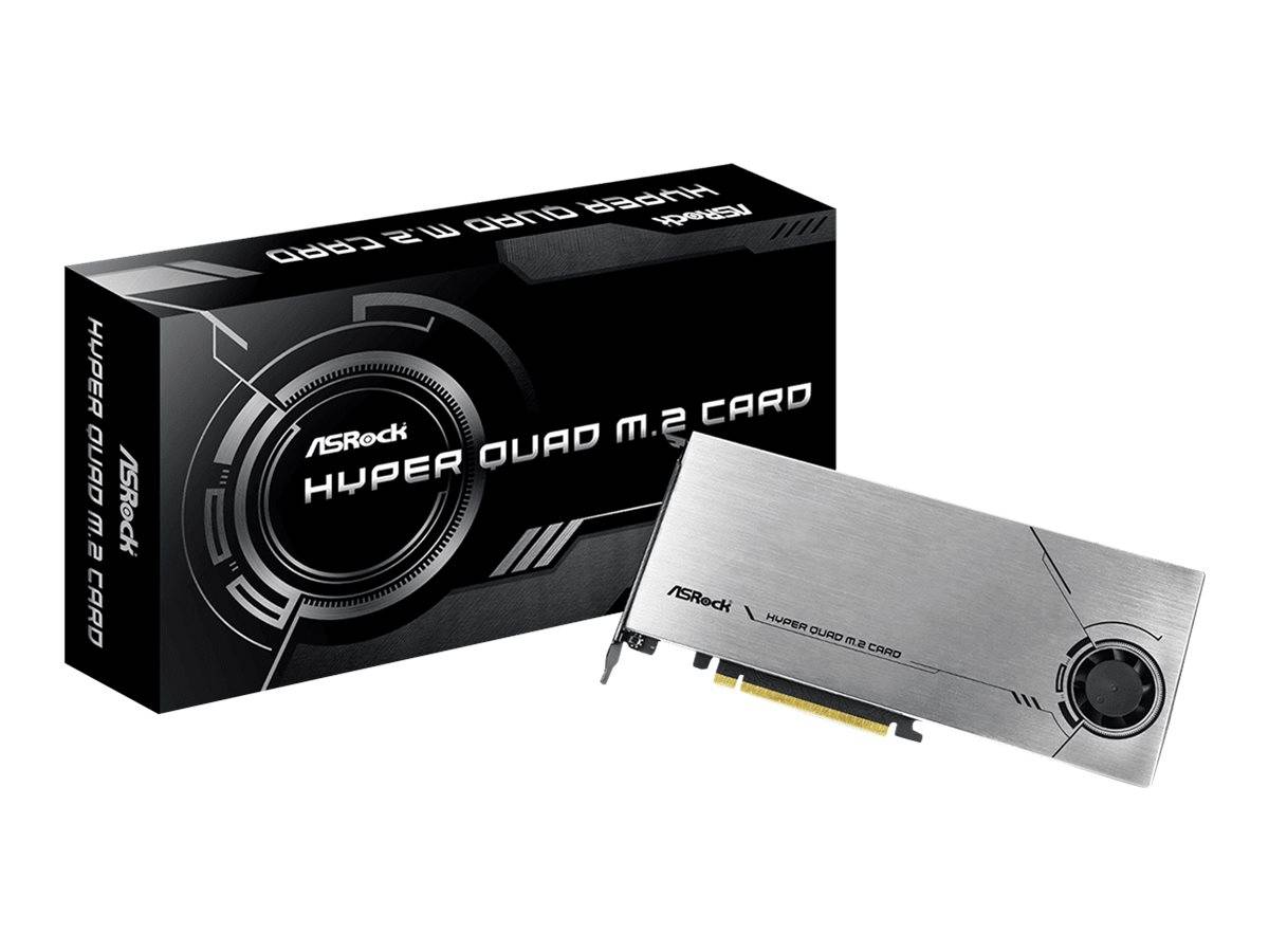 ASRock HYPER QUAD M.2 CARD - Schnittstellenadapter-0