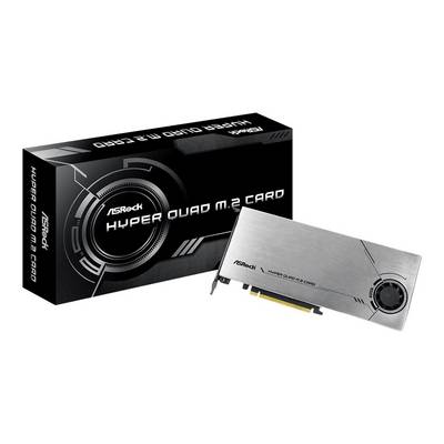 ASRock HYPER QUAD M.2 CARD - Schnittstellenadapter-0