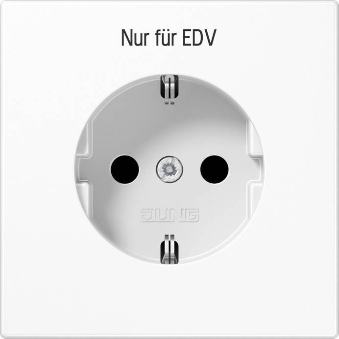 Jung SCHUKO-Steckdose LS 1520 EDV WW-0