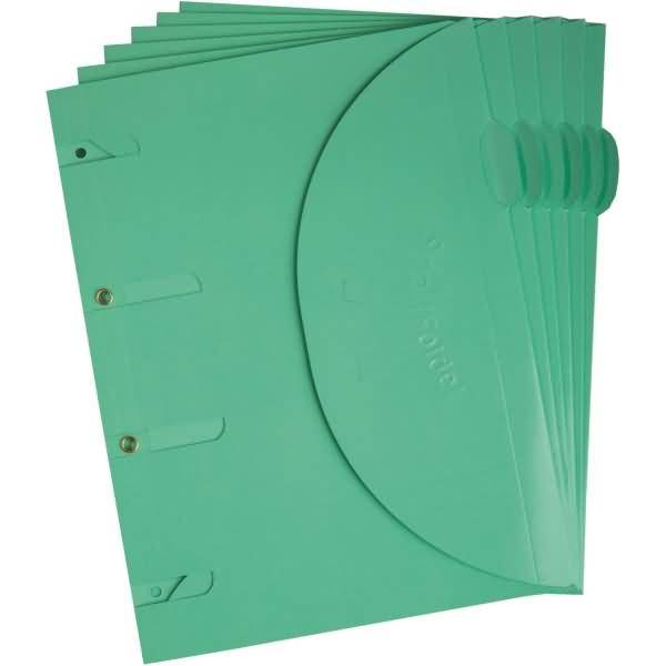 Ordnungsmappe Smartfolder A4 folienkaschiert grün-0
