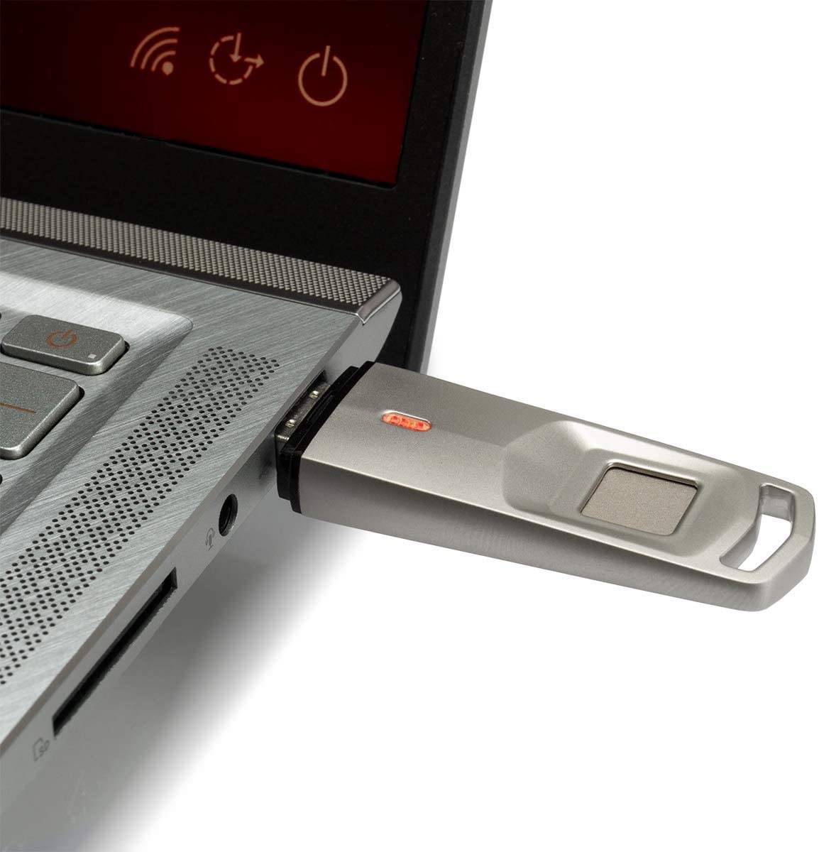 FeinTech FPS00332 USB 3.1 Speicher-Stick 32 GB Fingerabdruck-Verschlüsselung-1