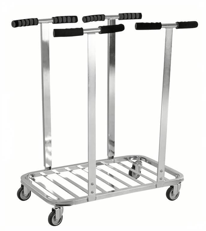 Kongamek Müllsackständer mit Rollen für 2 Säcke 125 l-0