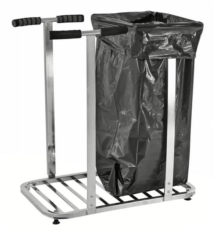 Kongamek Müllsackständer mit Rollen für 2 Säcke 125 l-1