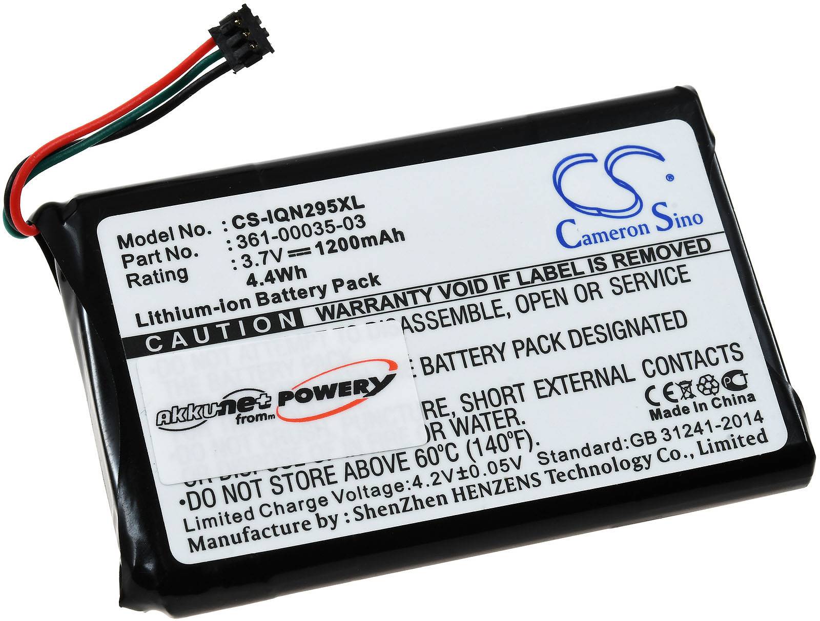Akku für Navigation GPS Garmin nüvi 2597 LMT, 3,7V, Li-Ion-0