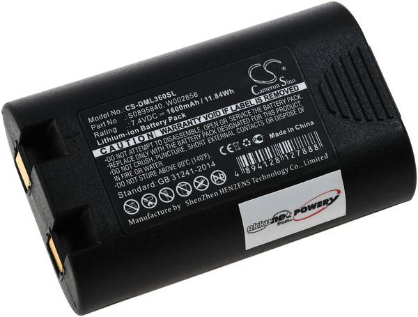 Akku für Etikettendrucker Dymo LabelManager 360D, 7,4V, Li-Ion