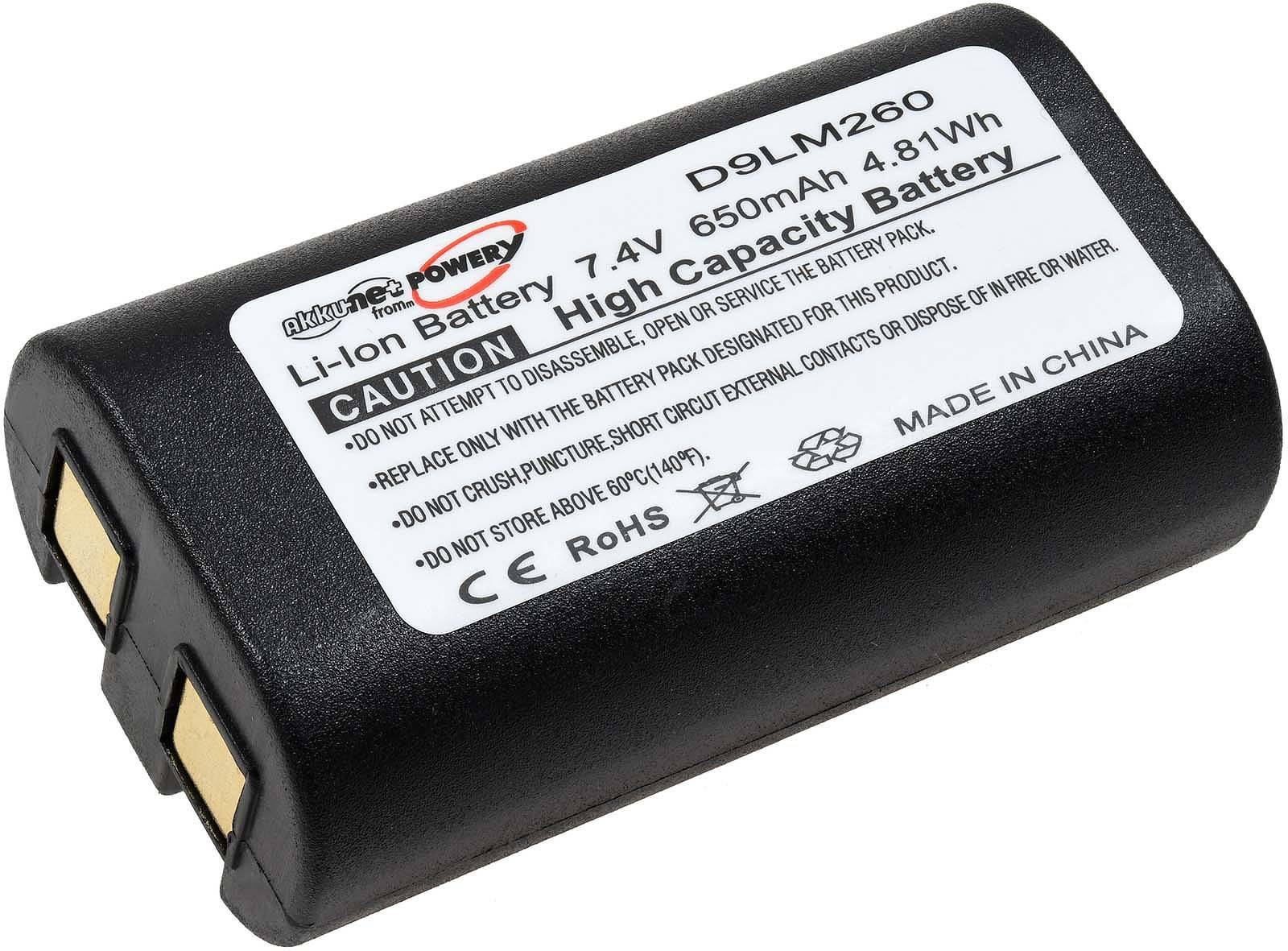 Akku für Dymo Typ W003688, 7,4V, Li-Ion-0