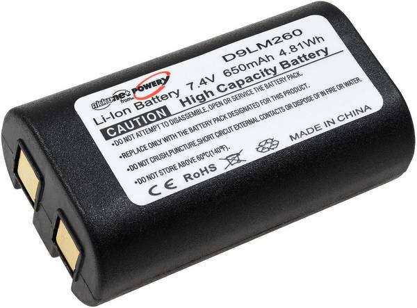 Akku für Dymo Typ 1758458, 7,4V, Li-Ion