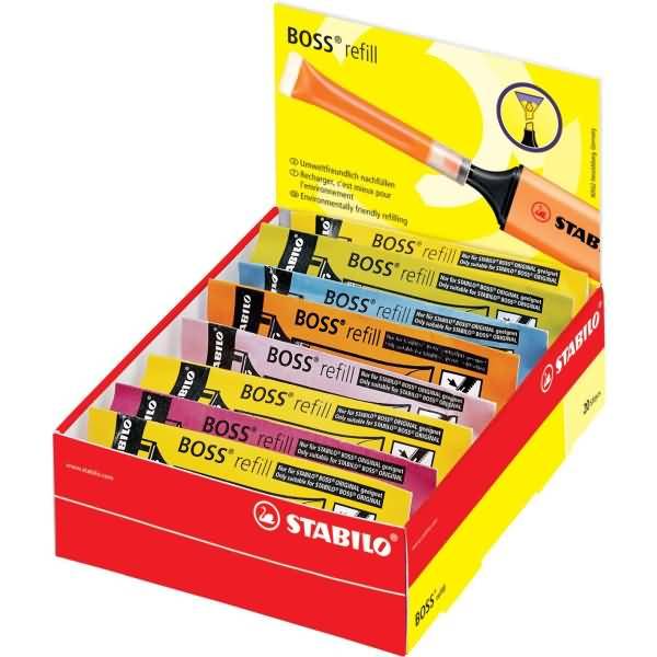Nachfüllsystem Boss Original refill Original 3 ml sortiert VE=20 Stück-0