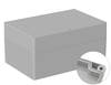 RS PRO ABS Universal-Gehäuse 5U3 Grau Außenmaß 160.3 x 240.3 x 120mm IP66