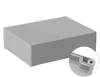 RS PRO ABS Universal-Gehäuse 5U3 Grau Außenmaß 230 x 300 x 85mm IP65