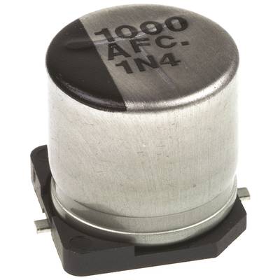 Panasonic , SMD Elektrolyt Kondensator 1000μF ±20% / 10V dc, Ø 10mm x 10.2mm, bis 105°C