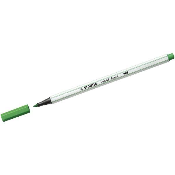 Premium-Filzstift mit Pinselspitze Pen 68 brush smaragdgrün-1