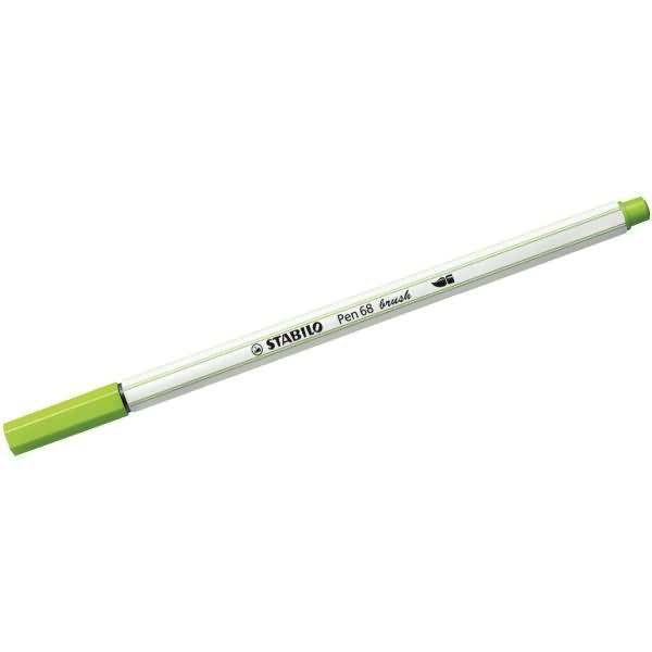 Premium-Filzstift mit Pinselspitze Pen 68 brush laubgrün-0