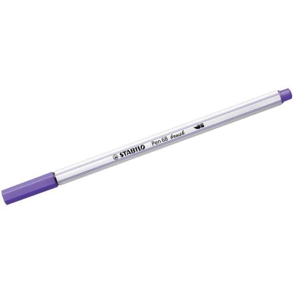 Premium-Filzstift mit Pinselspitze Pen 68 brush violett-0