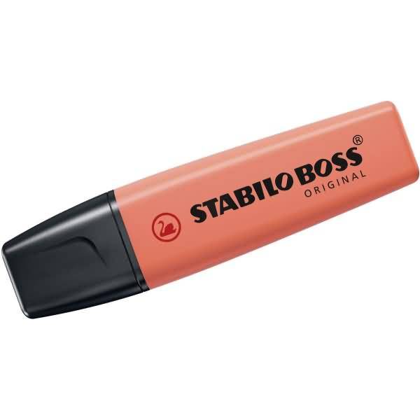 Textmarker Boss Original Pastel Korallrot-0