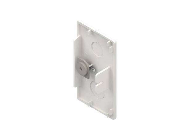 Endstück 60x130mm         EG60130.3 reinweiss