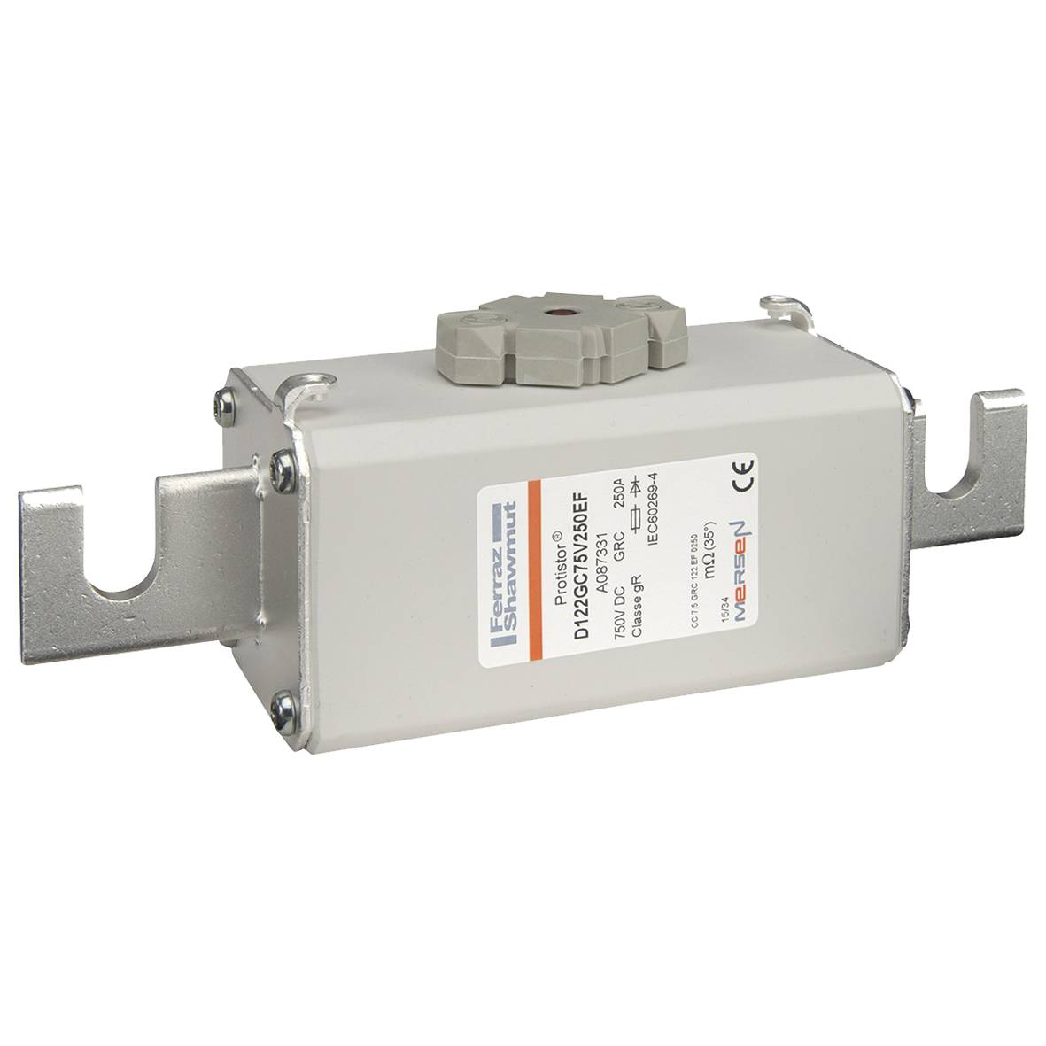 Mersen Sicherungseinsatz gR D122GC75V250EF-0