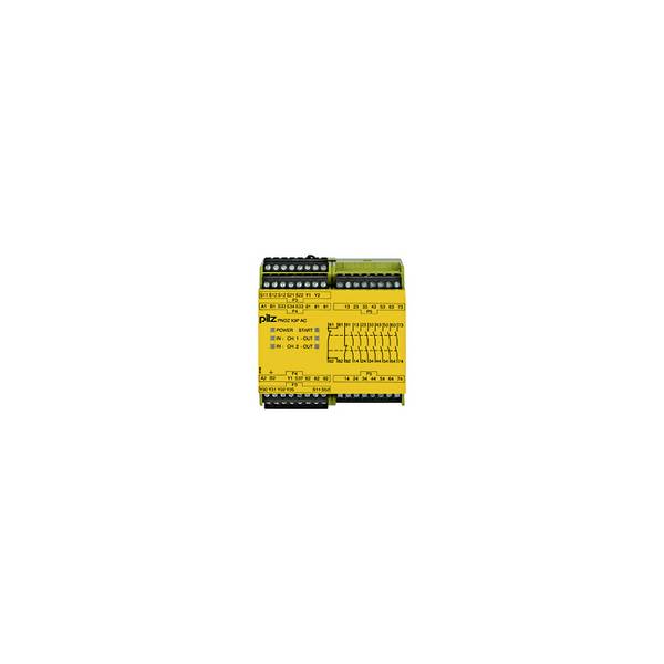 Pilz PNOZ X9P Sicherheitsrelais 24V ac/dc, 240 V ac/dc, 7 Sicherheitskontakte, 2 Hilfsschalter RoHS SIL IEC 61508
