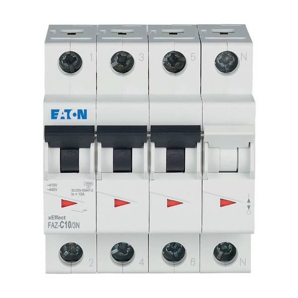 Eaton Leitungsschutzschalter FAZ-C10/3N