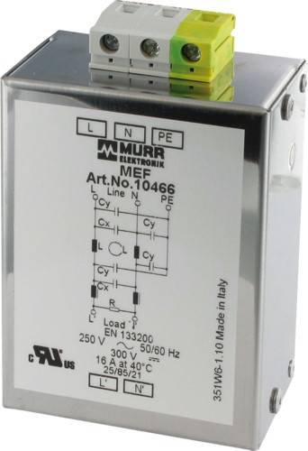 Murrelektronik Netzentstörfilter 10472-0