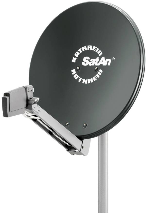 Kathrein CAS 80 SAT Antenne 75 cm Reflektormaterial: Aluminium Graphit