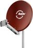 Kathrein CAS 80 SAT Antenne 75 cm Reflektormaterial: Aluminium Rot, Braun