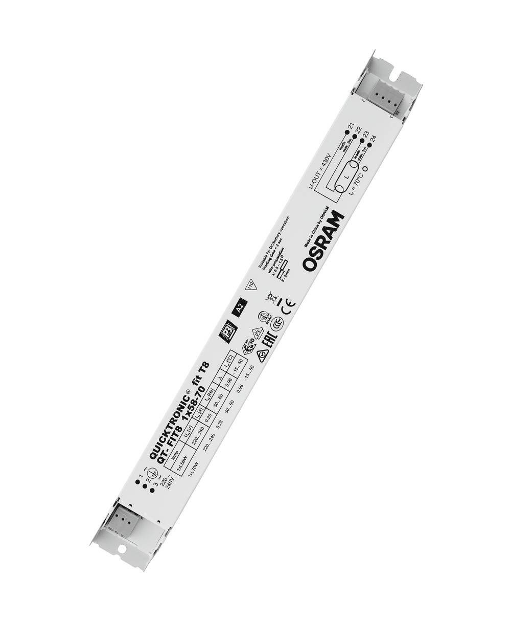 OSRAM BETRIEBSGERÄTE Elektronischer Trafo QT-FIT8 1X58-70/220--0