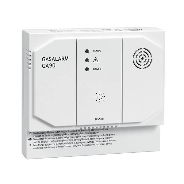 Indexa Gasmelder GA90-12 22153 weiß 140 mm