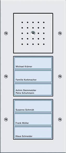 Gira Türstation 126866 weiß IP44 4010337003892-0