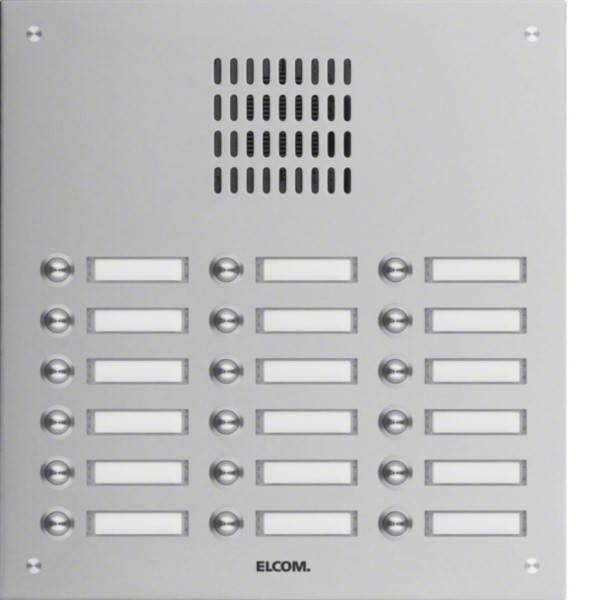 Elcom UP-Türstation 18Tast.3-reih.eds mt TVG-18/3 eds
